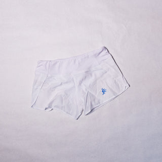 Third Wind Performance Dry Fit Athletic Shorts White